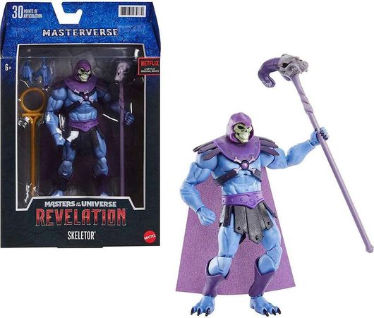 Φιγούρα Δράσης Mattel Masters of the Universe Revelation Skeletor 18cm