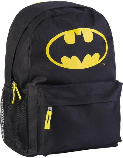 Σχολική Τσάντα Νηπίου DC Comics Batman Casual 41cm Μαύρο
