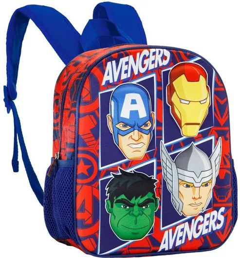 Σχολική Τσάντα Νηπίου Marvel Avengers The Four 3D 31cm Πολύχρωμο