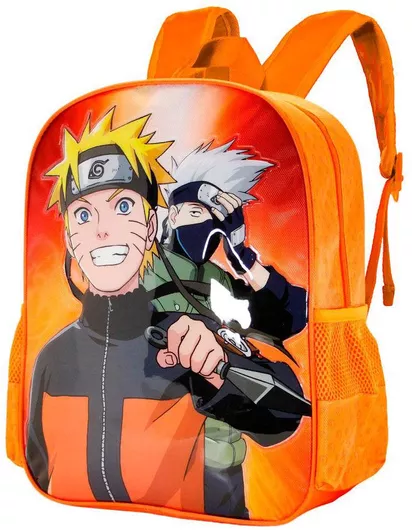 Σχολική Τσάντα Νηπίου Naruto Action adaptable 39cm Πορτοκαλί