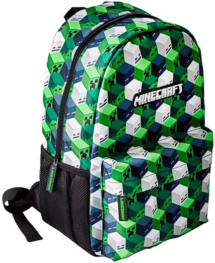 Σχολική Τσάντα Γυμνασίου / Λυκείου Minecraft 40cm Πολύχρωμο