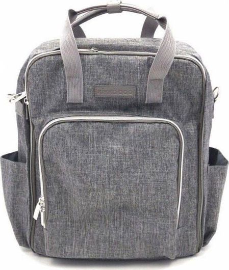 Τσάντα Αλλαξιέρα Kikka Boo 31108020019 Ώμου & Χειρός Γκρι