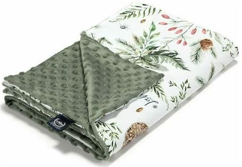 Βρεφική Κουβέρτα La Millou 10301544 Forest Βελουτέ 80x100cm Πράσινο