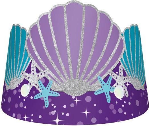 Amscan 123783 Στέκα Party με Θέμα "Γοργόνα" Σετ 8τμχ 250827