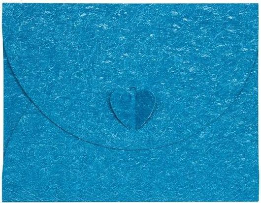 Ευχετήρια Κάρτα FHS012 Καρδιά Μπλε