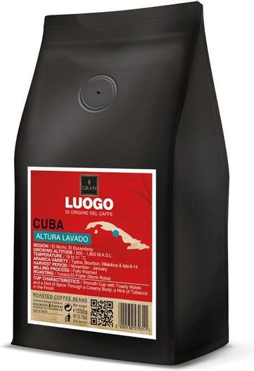 Καφές Αλεσμένος Gran Cuba Altura Lavado Luogo Monorigine 250gr