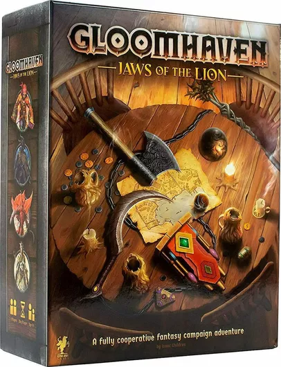 Επιτραπέζιο Παιχνίδι Cephalofair Games Gloomhaven Jaws of the Lion για 12+ Ετών