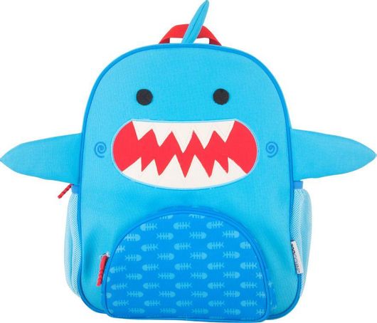 Σχολική Τσάντα Πλάτης Νηπίου Zoocchini Φιλαράκια Shark Sherman Μπλε