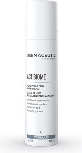 Κρέμα Προσώπου Dermaceutic Actibiome Νυκτός για Ακμή 40ml