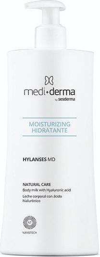Κρέμα Προσώπου Mediderma Hylan ses Md Body Milk Natural Care 400ml