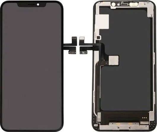 Οθόνη Lcd + με Μηχανισμό Αφής για iPhone 11 Pro Max Μαύρο