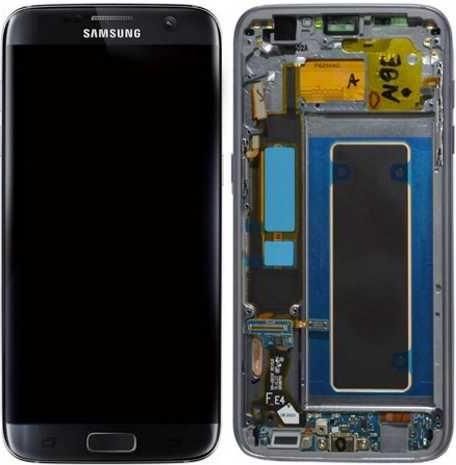 Οθόνη & Μπροστινή Πρόσοψη Samsung G935F Galaxy S7 Edge με Touch Screen Μαύρο