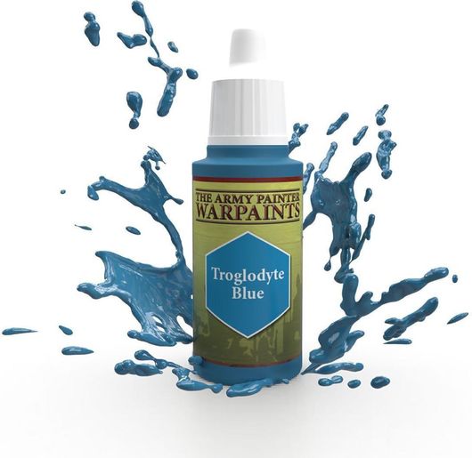 Χρώματα Μοντελισμού The Army Painter : Warpaints - Troglodyte Blue 18ml