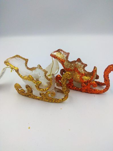 Χριστουγεννιάτικο Στολίδι 4.178 Δέντρου Έλκηθρο