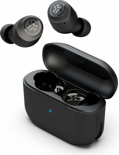 Jlab GO Air Pop In-ear Bluetooth Handsfree Ακουστικά με Αντοχή στον Ιδρώτα & Θήκη Φόρτισης Μαύρο