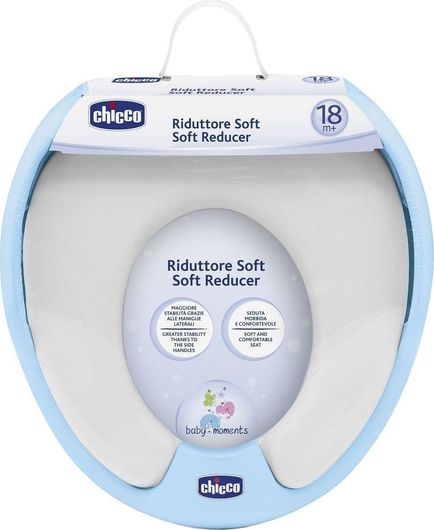 Βάση Λεκάνης Chicco H06-06572-00 Baby Moments Μαλακή Μπλε