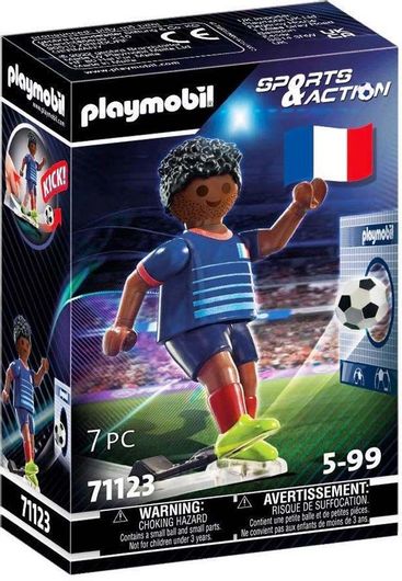 Playmobil Sports & Action Ποδοσφαιριστής Εθνικής Γαλλίας Α για 5+ Ετών #71123