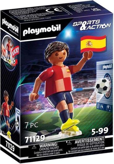 Playmobil Sports & Action Ποδοσφαιριστής Εθνικής Ισπανίας για 5+ Ετών #71129