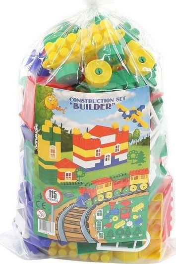 Τουβλάκια Polesie Builder 0576 για 3+ Ετών 115τμχ