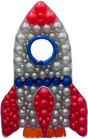 Πλαίσιο μπαλονιών Πύραυλος 88198 150x97cm