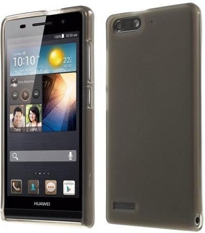 Θήκη Κινητού Back Cover για Huawei Ascend G6 P6 Mini Σιλικόνη Γκρι