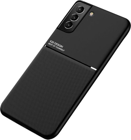 Θήκη Κινητού Back Cover για Samsung Galaxy S22 5G Δερματίνη Μαύρο