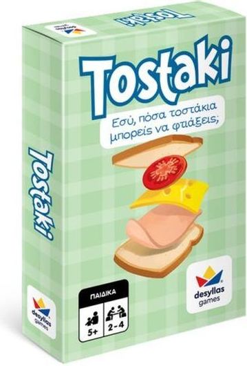 Επιτραπέζιο Παιχνίδι Tostaki για 2-4 Παίκτες 5+ Ετών Δεσύλλας