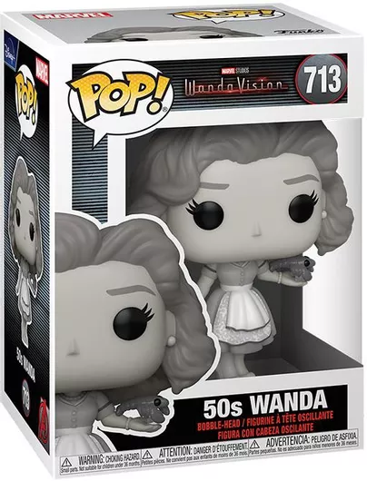 Funko Pop! Marvel: WandaVision - Wanda 50s 713 Bobble-Head