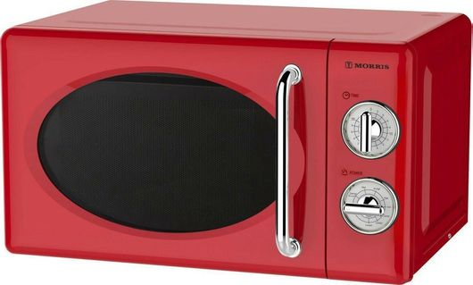 Φούρνος Μικροκυμάτων Morris MWRS-20700R με Grill 20lt Κόκκινος