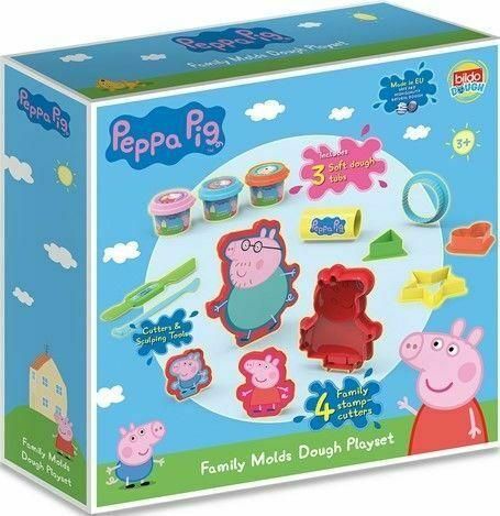 Πλαστελίνη Bildo Παιχνίδι Peppa Pig για 3+ Ετών 3τμχ
