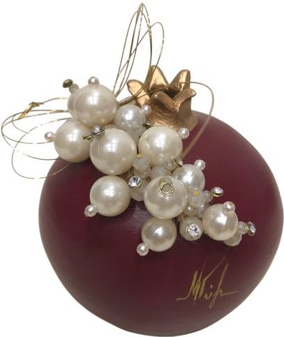 Γούρι με Ρόδι 100-110-P170 Επιραπέζιο Κεραμικό 11x11cm