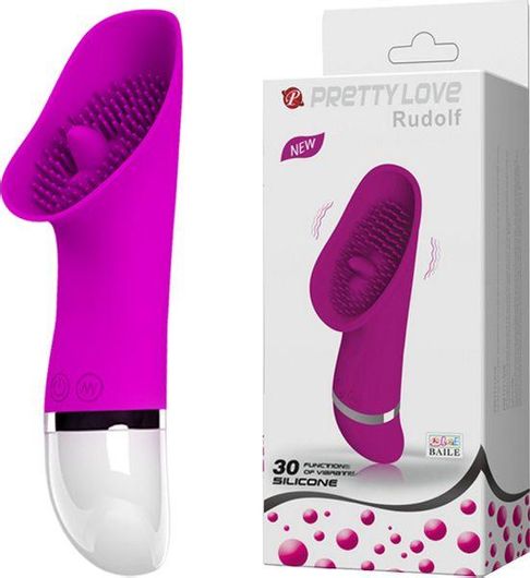 Αναρροφητής Pretty Love Rudolf Διέγερσης Κλειτορίδας & Στήθους Ροζ