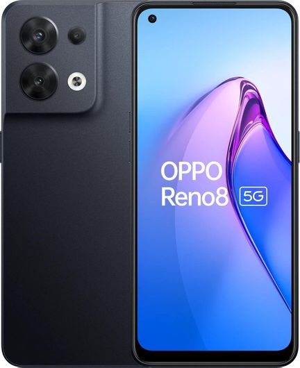 Oppo Reno8 5G 8GB 256GB Shimmer Black