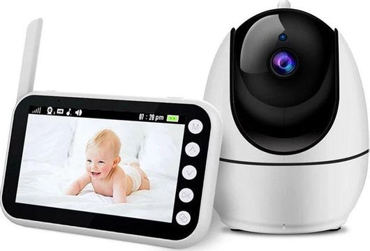 Factory Ασύρματη Ενδοεπικοινωνία Μωρού με Κάμερα & Οθόνη 4.5" , Αμφίδρομη Επικοινωνία & Νανουρίσματα