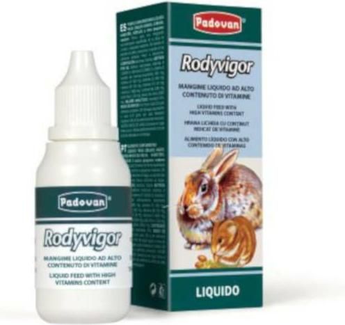 Πολυβιταμίνη Τρωκτικών Padovan Rodyvigor 30ml