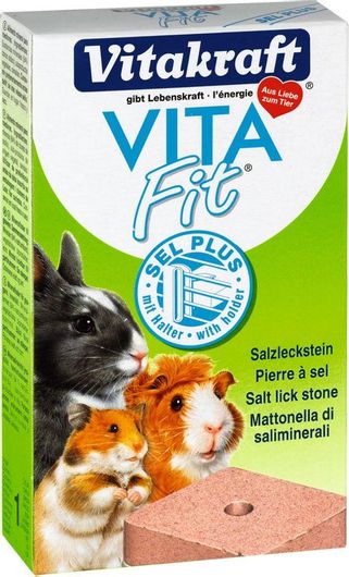 Τροφή Τρωκτικών Vitakraft Vitafit Sel Plus Πέτρα με Αλάτι 40gr