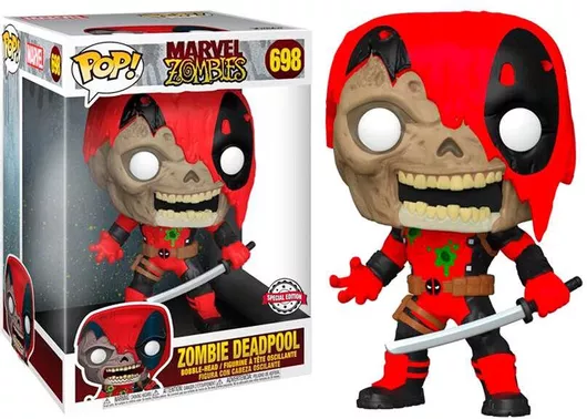 Funko Pop! Marvel: Zombie Deadpool Supersized 10" Special Edition Exclusive #51661