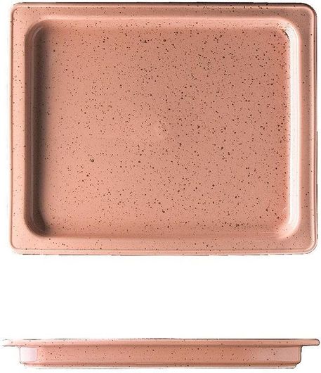 Δοχείο Γαστρονομίας G.Benedikt GAT9011 Πορσελάνης GN1/2 32.5x26.5cm-2.5cm 2τμχ Κεραμιδί