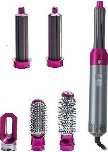 Ηλεκτρική Βούρτσα Μαλλιών Andowl με Αέρα για Ίσιωμα & Μπούκλες 1000W