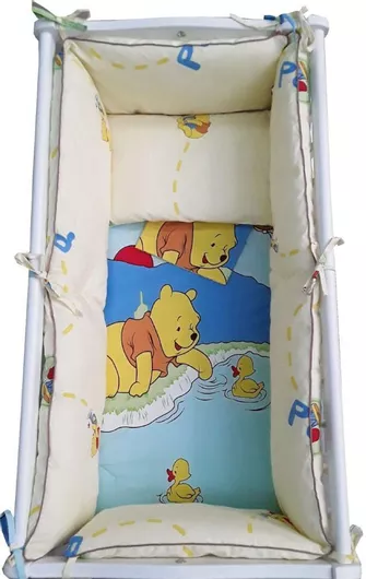 Σετ Προίκας Μωρού Beboulino Winnie the Pooh 70013001881 Λίκνου 6τμχ Μπλε