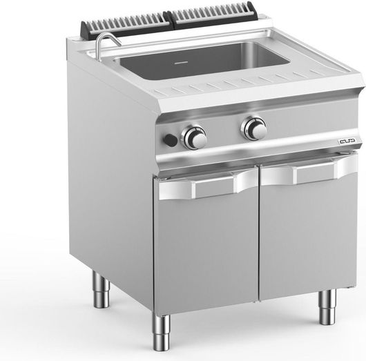 Βραστήρας MBM CPG77A Υγραερίου Ζυμαρικών 40lt 13.3kW 70x73x85cm Ασημί