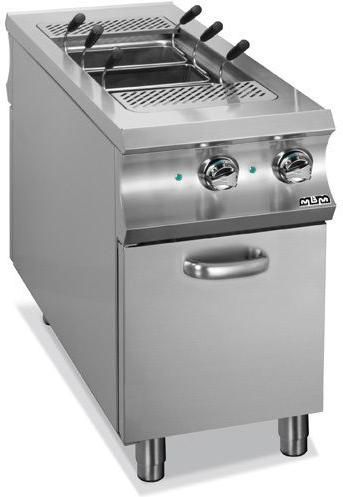 Βραστήρας MBM EC411/SC Υγραερίου Ζυμαρικών 40lt 9kW 45x110x85cm Ασημί