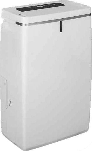 Αφυγραντήρας Eurolamp 300-95008 με Συμπιεστή 320W 20lt Λευκό