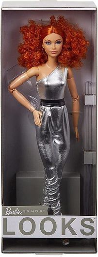 Παιχνίδι Κούκλα Barbie Mattel Looks Red Hair για 3+ Ετών