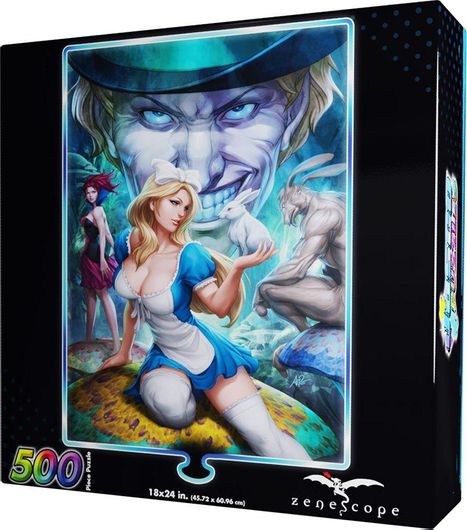 Puzzle Alice in Wonderland 2D 500 Κομμάτια