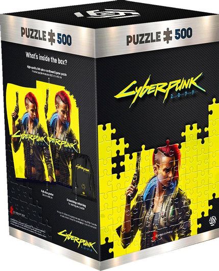 Puzzle Cyberpunk 2077: Keyart Female V 2D 500 Κομμάτια