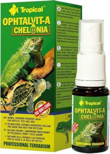 Τροφή Ερπετών Tropical Ophtalvit-A 15ml