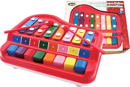 Μουσικό Παιχνίδι Luna Toys Μεταλλόφωνο για 3+ Ετών 