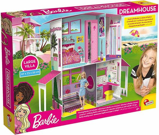 Σπίτι Lisciani Giochi 68265 Barbie Πλαστικό 70x50x8cm Για 4+ Ετών