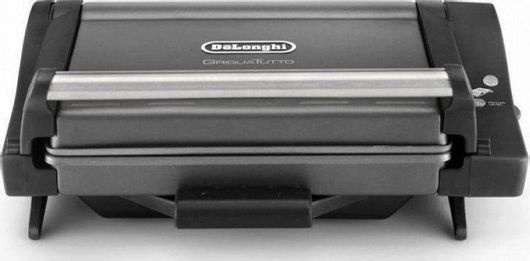 Τοστιέρα Γκριλιέρα Delonghi CG4001.BK με Αποσπώμενες Πλάκες 1600W Γκρι